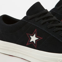 Converse One Star Ox Shoes - Black / Sedona Red / Egret thumbnail