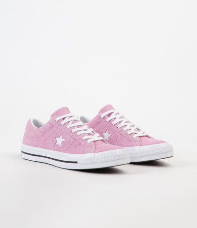 Converse One Star Ox Shoes - Light Orchid / White / Black