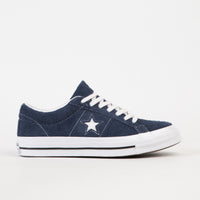Converse One Star Ox Shoes - Navy / White / White thumbnail