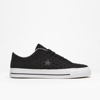 Converse One Star Pro Bones Ox Shoes - Black / Black / White thumbnail