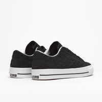 Converse One Star Pro Bones Ox Shoes - Black / Black / White thumbnail