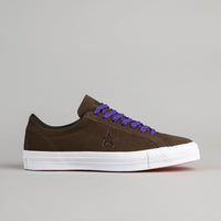 Converse One Star Pro Leather OX Shoes - Hot Cocoa / Black thumbnail
