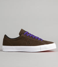 Converse One Star Pro Leather OX Shoes - Hot Cocoa / Black
