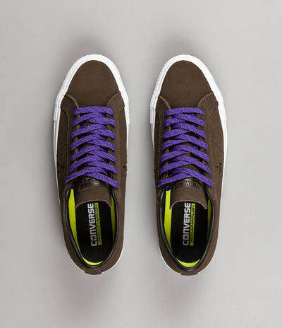 Converse One Star Pro Leather OX Shoes - Hot Cocoa / Black