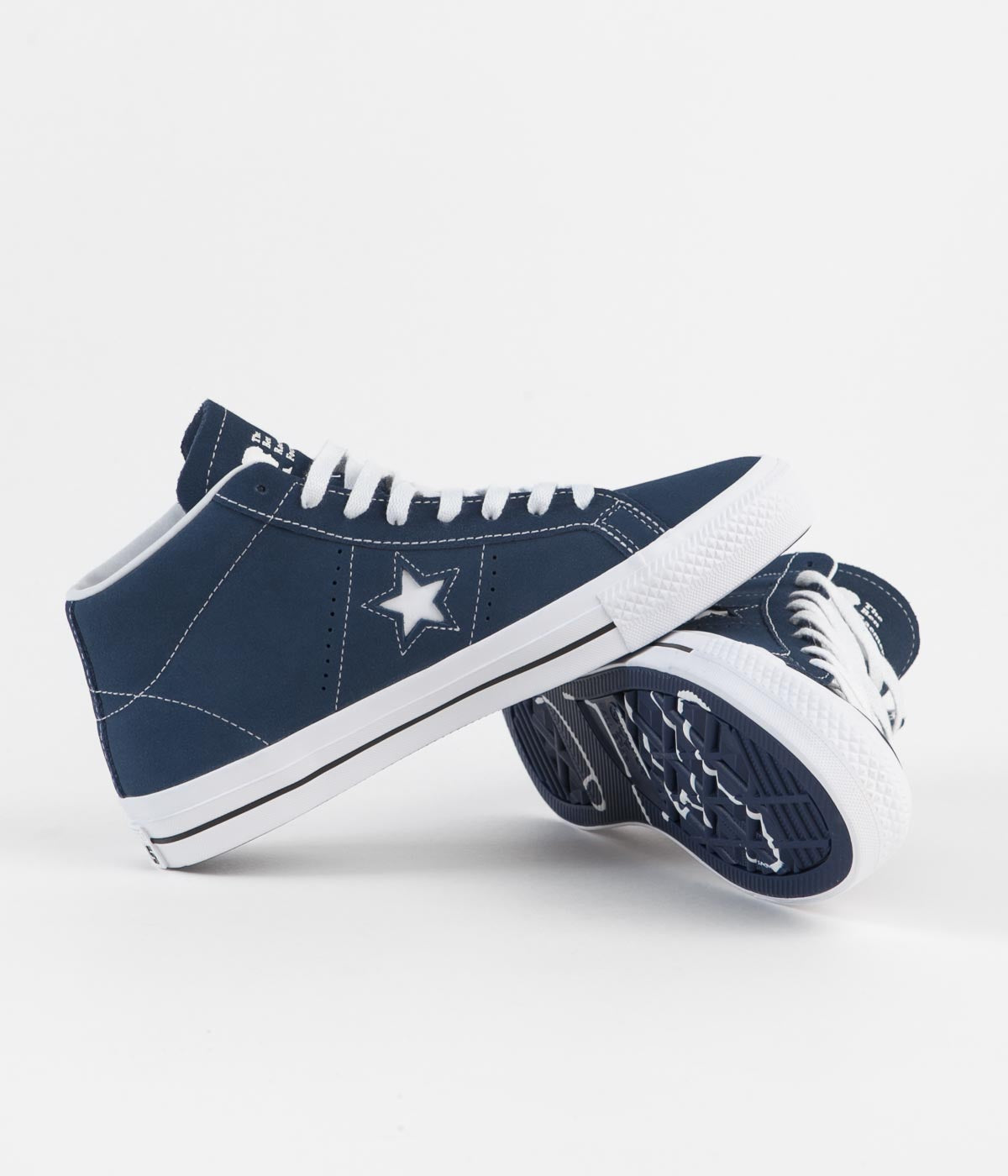Converse One Star Pro Mid Ben Raemers Shoes Navy / White / Black