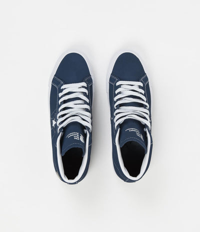 Converse One Star Pro Mid Ben Raemers Shoes - Navy / White / Black