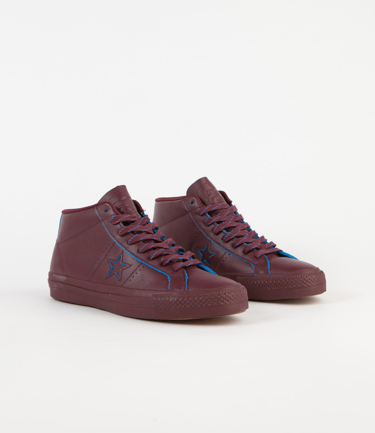 Star Pro Mid Shoes - Deep Bordeaux | Flatspot