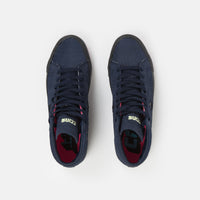 Converse One Star Pro Mid Shoes - Obsidian / Hyper Pink / Black thumbnail