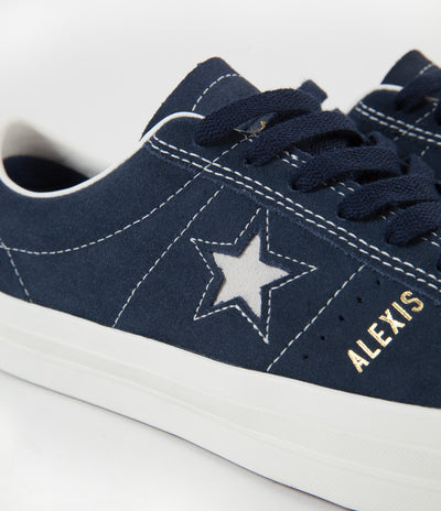 Converse One Star Pro Ox Alexis Sablone Shoes - Obsidian / Egret / Egret