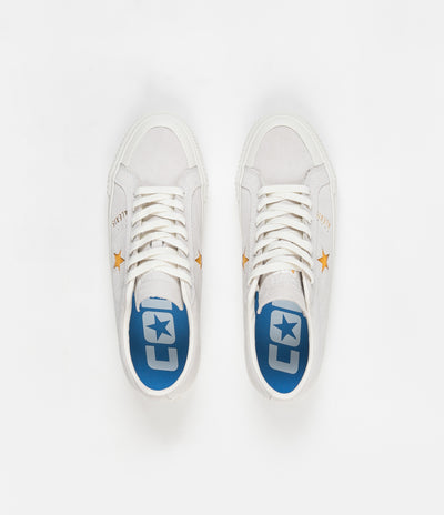 Converse One Star Pro Ox Alexis Sablone Shoes - White / Coast / University Gold