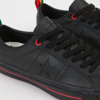 Converse One Star Pro Ox Eli Reed Shoes Black Black White Flatspot