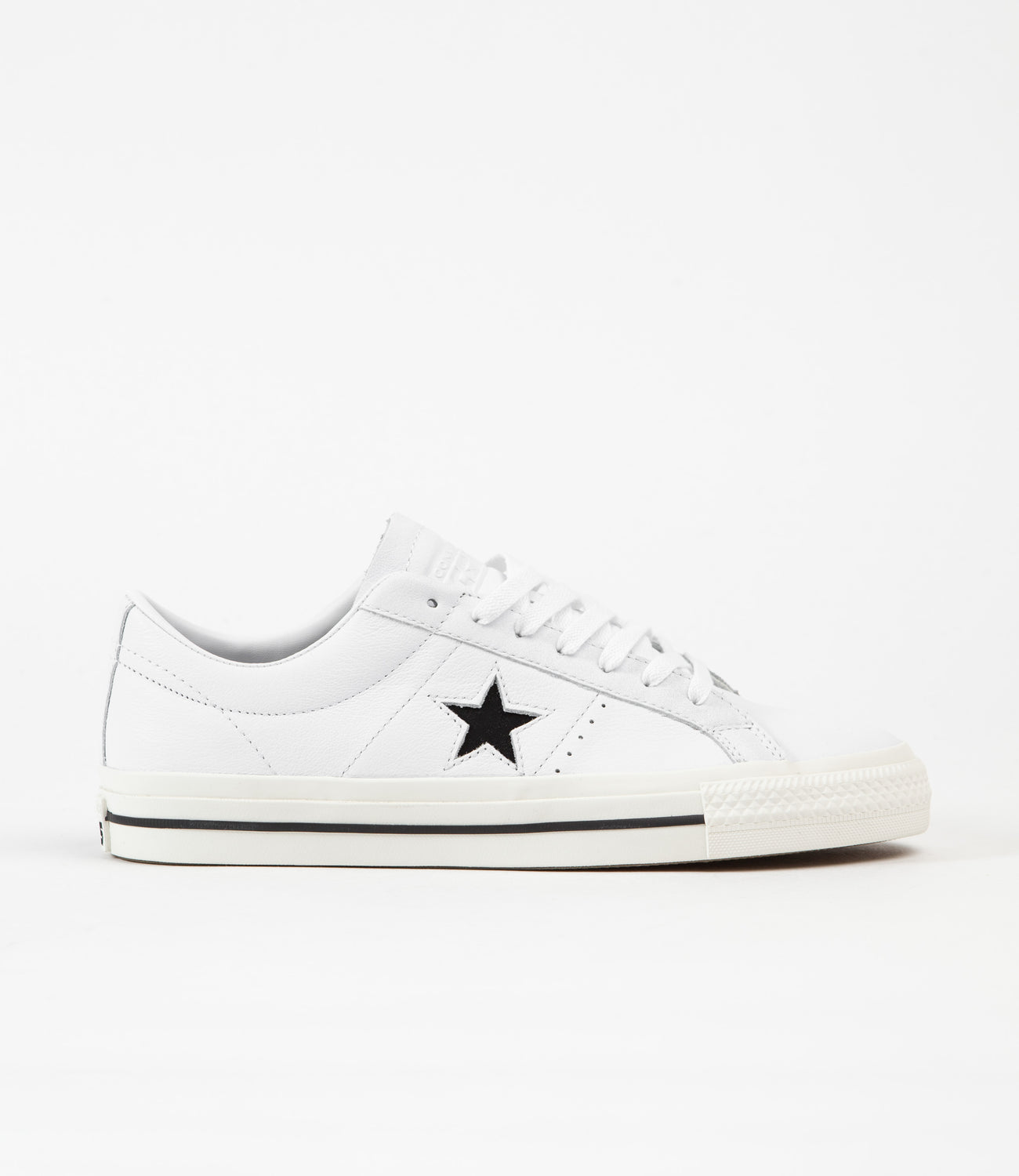 Dominant kwaad stopcontact Converse One Star Pro Ox Leather Shoes - White / Black / Egret | Flatspot