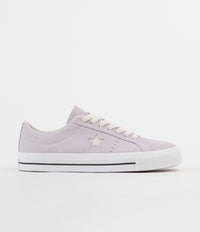 Converse One Star Pro Ox Shoes - Barely Grape / Driftwood