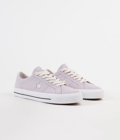 Converse One Star Pro Ox Shoes - Barely Grape / Driftwood