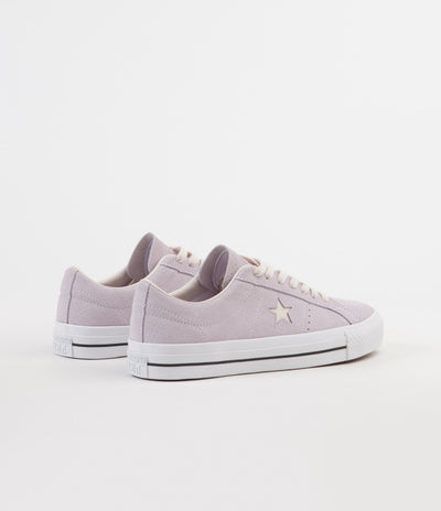 Converse One Star Pro Ox Shoes - Barely Grape / Driftwood