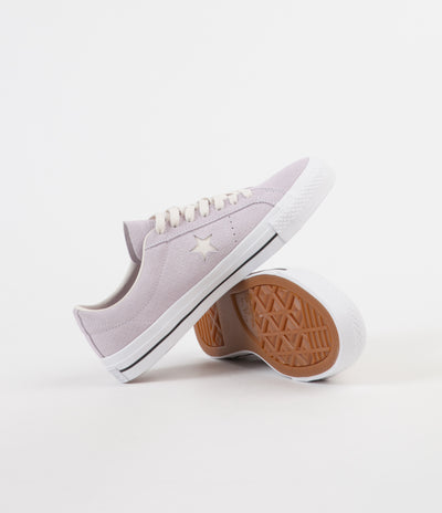 Converse One Star Pro Ox Shoes - Barely Grape / Driftwood
