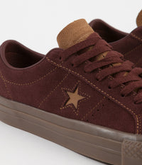 Converse One Star Pro Ox Shoes Barkroot Brown Ale Brown Flatspot
