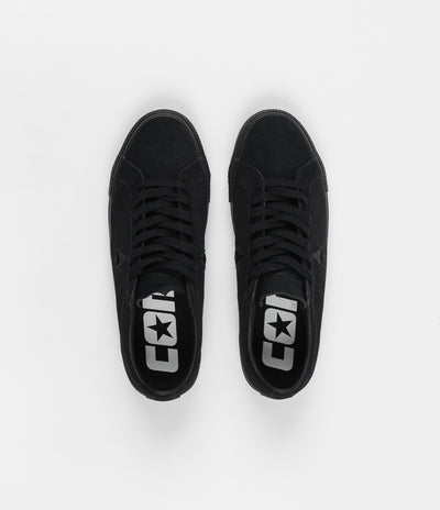 Converse One Star Pro OX Shoes  - Black / Black / Black