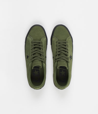 Converse One Star Pro Ox Shoes Cypress Green Black Black Flatspot