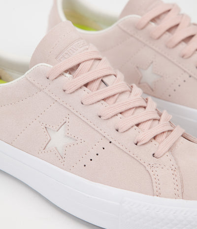 Converse One Star Pro Ox Shoes - Dusk Pink / Egret / White