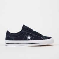 Converse One Star Pro Ox Shoes - Obsidian / Obsidian / White thumbnail