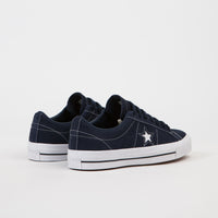 Converse One Star Pro Ox Shoes - Obsidian / Obsidian / White thumbnail