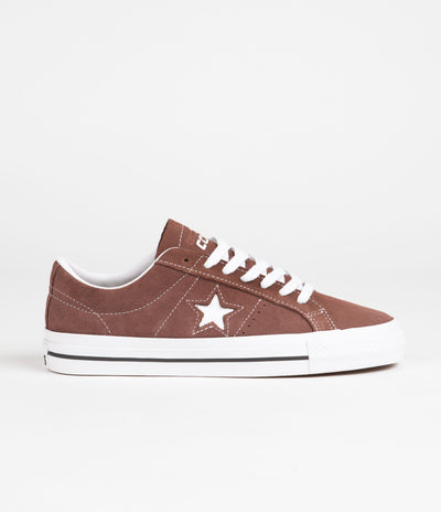 Converse One Star Pro Ox Shoes - Red Oak / White / Black