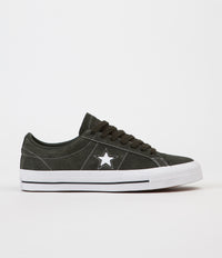 Converse One Star Pro Ox Shoes - Sequoia / Sequoia / White