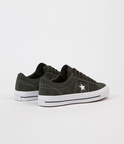 Converse One Star Pro Ox Shoes - Sequoia / Sequoia / White