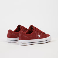Converse One Star Pro Ox Shoes - Terra Red / Terra Red thumbnail