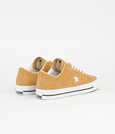 Converse One Star Pro Ox Shoes - Wheat / White / Black