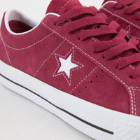 Converse One Star Pro Shoes - Rhubarb / Black / White thumbnail
