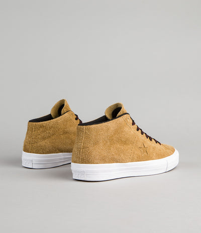 Converse One Star Pro Suede Mid Shoes - Antiqued / Black