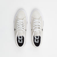 Converse One Star Pro Suede Ox Shoes - Egret / White / Black thumbnail