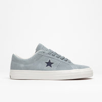 Converse One Star Pro Vintage Suede Ox Shoes - Tidepool Grey / Navy / Egret thumbnail