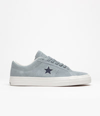 Converse One Star Pro Vintage Suede Ox Shoes Tidepool Grey
