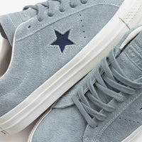 Converse One Star Pro Vintage Suede Ox Shoes - Tidepool Grey / Navy / Egret thumbnail