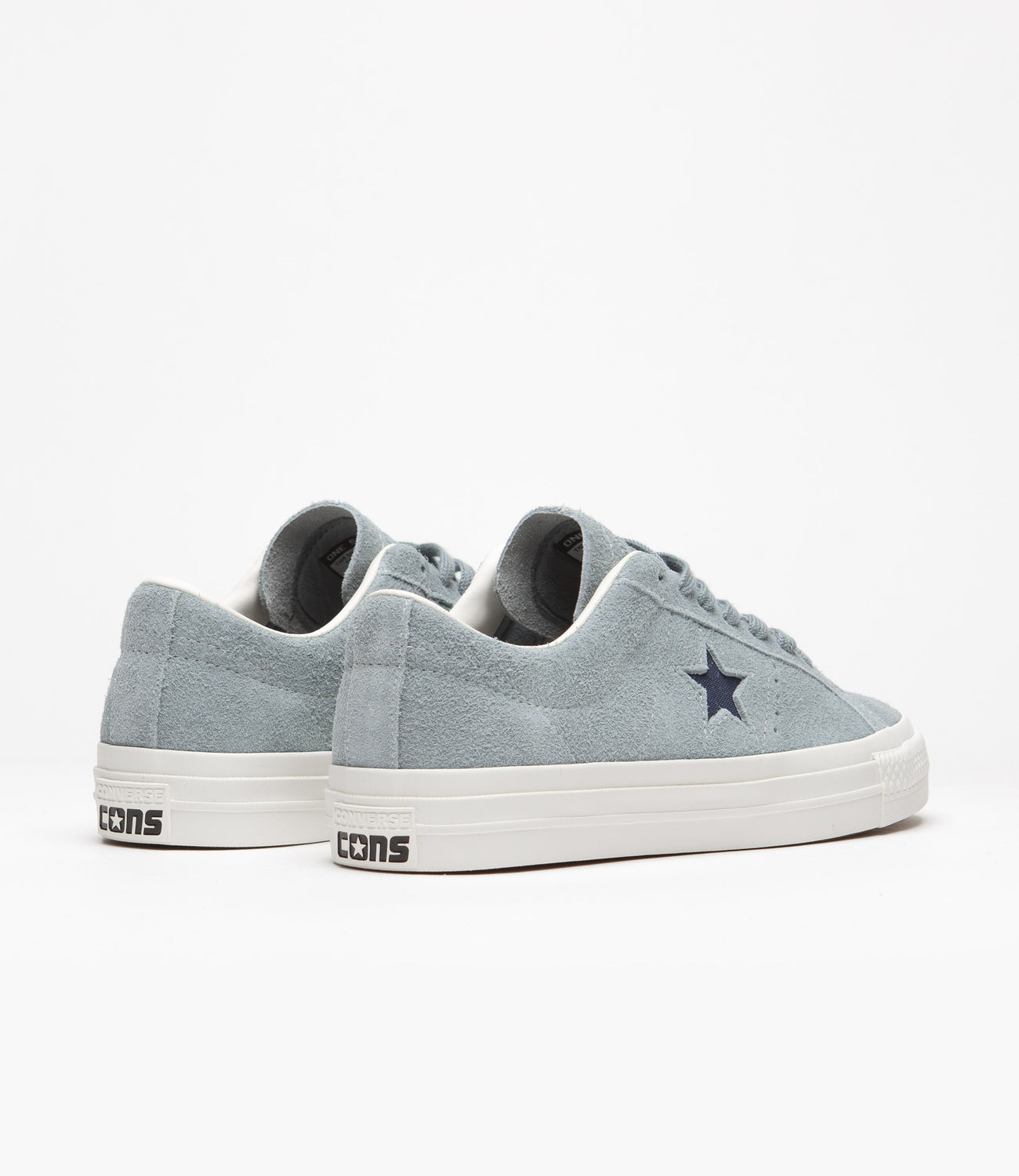 Converse one star suede grey top