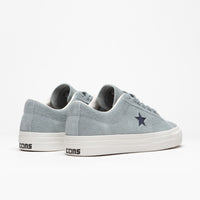 Converse One Star Pro Vintage Suede Ox Shoes - Tidepool Grey / Navy / Egret thumbnail
