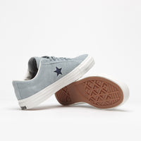 Converse One Star Pro Vintage Suede Ox Shoes - Tidepool Grey / Navy / Egret thumbnail
