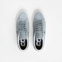 Converse One Star Pro Vintage Suede Ox Shoes - Tidepool Grey / Navy / Egret thumbnail