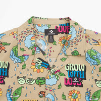 Converse Printed Resort Shirt - Nomad Khaki Plantasia thumbnail