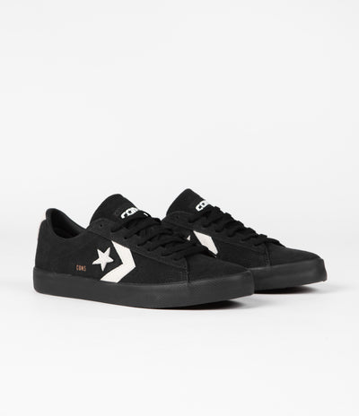 Converse Pro Leather Vulcanized Pro Ox Shoes - Black / Egret / Black
