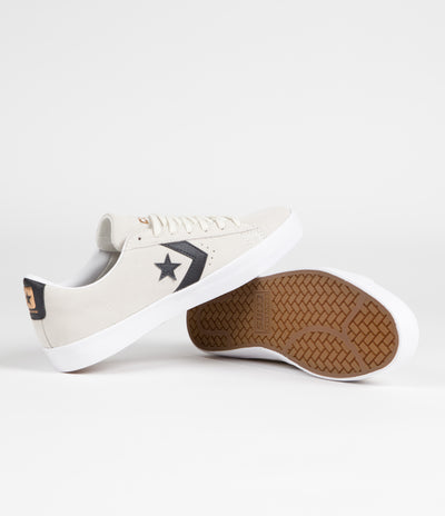 Converse Pro Leather Vulcanized Pro Ox Shoes - Egret / Black / Egret