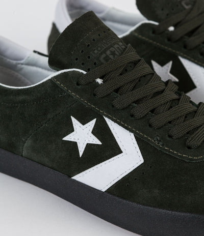 Converse Pro Ox Zered Bassett Breakpoint Shoes - Green Onyx / White / Black