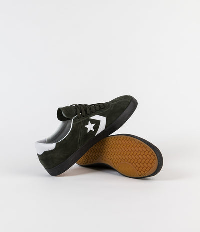 Converse Pro Ox Zered Bassett Breakpoint Shoes - Green Onyx / White / Black