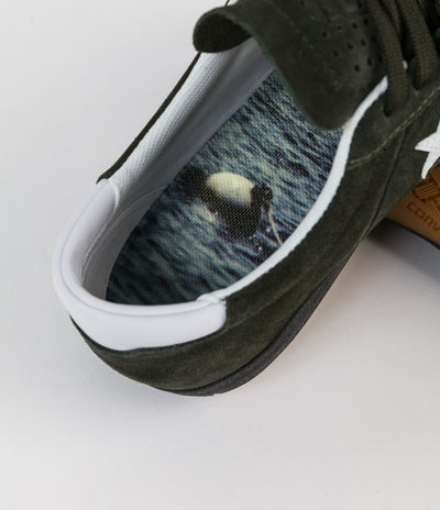 Converse Pro Ox Zered Bassett Breakpoint Shoes - Green Onyx / White / Black