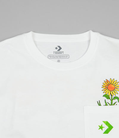 Converse Renew Graphic Pocket T-Shirt - White