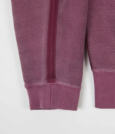 Converse Reverse Herringbone Hoodie - Shadowberry