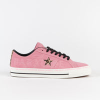Converse Sean Pablo One Star Pro Ox Shoes Pink Freeze Black